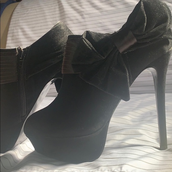 Bakers Womens Jisel Platform Boot Black Suede 7M - Picture 9 of 10